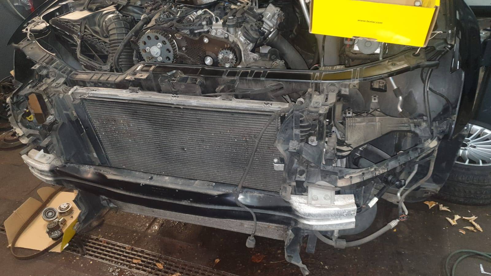 Remplacement du kit de distribution sur une AUDI A4 au garage Perfect auto à Colmar Cernay 0