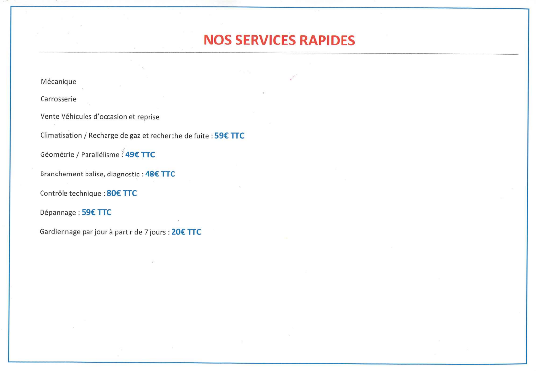 Nos tarifs Illzach 3